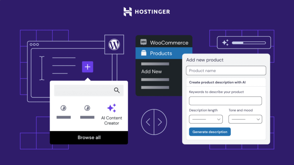 hostinger, recommeded by wordpress hostinger web hosting